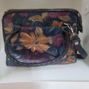 Patricia Nash Crossbody Leather  Handbag